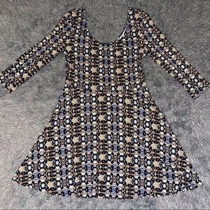 Forever 21 Multiprint A-Line Dress- Price Firm